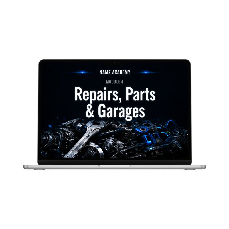 Repairs, Parts & Garages