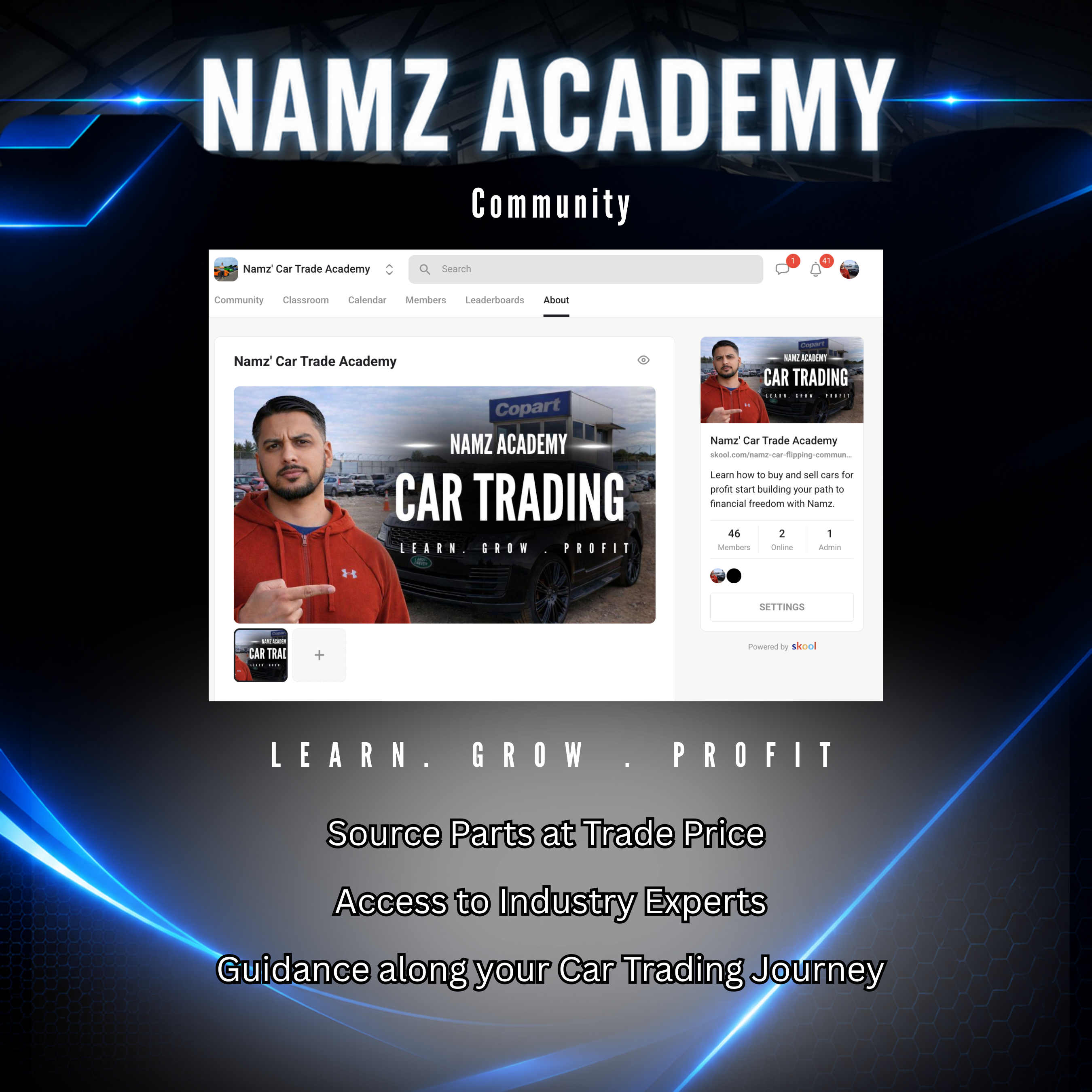 Namz Academy Access + Course